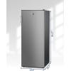 imageBLACKDECKER 17 Cu Ft Convertible Freezer Refrigerator Upright Freezer with Glass Shelves ENERGY STAR rated Frost Free BUC1700XS Stainless LookStainless Steel Look