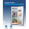 imageBLACKDECKER 17 Cu Ft Convertible Freezer Refrigerator Upright Freezer with Glass Shelves ENERGY STAR rated Frost Free BUC1700XS Stainless LookStainless Steel Look