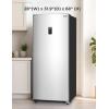 imageBLACKDECKER 17 Cu Ft Convertible Freezer Refrigerator Upright Freezer with Glass Shelves ENERGY STAR rated Frost Free BUC1700XS Stainless LookStainless Steel Look