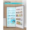 imageBLACKDECKER 17 Cu Ft Convertible Freezer Refrigerator Upright Freezer with Glass Shelves ENERGY STAR rated Frost Free BUC1700XS Stainless LookStainless Steel Look