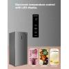 imageBLACKDECKER 17 Cu Ft Convertible Freezer Refrigerator Upright Freezer with Glass Shelves ENERGY STAR rated Frost Free BUC1700XS Stainless LookStainless Steel Look