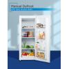 imageBLACKDECKER 17 Cu Ft Convertible Freezer Refrigerator Upright Freezer with Glass Shelves ENERGY STAR rated Frost Free BUC1700XS Stainless LookWhite