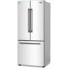 imageBLACKDECKER 17 Cu Ft Convertible Freezer Refrigerator Upright Freezer with Glass Shelves ENERGY STAR rated Frost Free BUC1700XS Stainless LookWhite