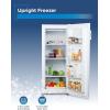 imageBLACKDECKER 17 Cu Ft Convertible Freezer Refrigerator Upright Freezer with Glass Shelves ENERGY STAR rated Frost Free BUC1700XS Stainless LookWhite