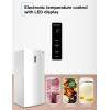 imageBLACKDECKER 17 Cu Ft Convertible Freezer Refrigerator Upright Freezer with Glass Shelves ENERGY STAR rated Frost Free BUC1700XS Stainless LookWhite