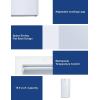 imageBLACKDECKER 17 Cu Ft Convertible Freezer Refrigerator Upright Freezer with Glass Shelves ENERGY STAR rated Frost Free BUC1700XS Stainless LookWhite