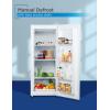 imageBLACKDECKER 17 Cu Ft Convertible Freezer Refrigerator Upright Freezer with Glass Shelves ENERGY STAR rated Frost Free BUC1700XS Stainless LookWhite