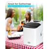 imageBLACKDECKER 26 lb Capacity Ice MakerWhite