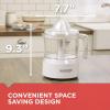 imageBLACKDECKER 32oz Electric Citrus Juicer CJ625 Pressure Activated Adjustable Pulp Control DishwasherSafeSmall