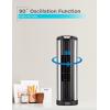 imageBLACKDECKER 36quot Digital Tower Fan with Remote Control 3 Speed Settings Oscillation Function Timer up to 8 Hours Fan for Bedroom or Desk 3 Modes BFTR36B Black14 Inches