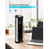 imageBLACKDECKER 36quot Digital Tower Fan with Remote Control 3 Speed Settings Oscillation Function Timer up to 8 Hours Fan for Bedroom or Desk 3 Modes BFTR36B Black14 Inches