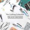 imageBLACKDECKER 4V MAX Cordless Electric Fabric Craft Scissors USB Rechargeable BCSC115FF