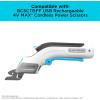 imageBLACKDECKER 4V MAX Cordless Electric Fabric Craft Scissors USB Rechargeable BCSC115FF