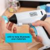 imageBLACKDECKER 4V MAX Cordless Glue Gun USB Rechargeable BCGL115FF WhiteCordless Glue Gun
