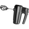 imageBLACKDECKER 5 Speed Electric Hand Held Mixer HELIX beaters Whisk and Dough Hook Attachments Turbo Boost SnapOn Storage CaseBlack