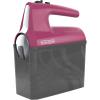 imageBLACKDECKER 5 Speed Electric Hand Held Mixer HELIX beaters Whisk and Dough Hook Attachments Turbo Boost SnapOn Storage CaseWineberry