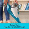 imageBLACKDECKER 7in1 Steam Mop with SteamGlove Handheld Steamer HSMC1361SGP5in1 Steam Mop