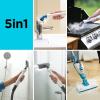 imageBLACKDECKER 7in1 Steam Mop with SteamGlove Handheld Steamer HSMC1361SGP5in1 Steam Mop