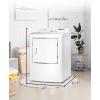 imageBLACKDECKER 80 Cu Ft Electric Front Load Dryer with Steam Clothes Dryer with LED Display 12 Cycle Selections ENERGY STAR 240V Machine Requires Professional Installation BFLD80ME White7 Cu Ft