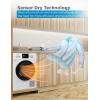imageBLACKDECKER 80 Cu Ft Electric Front Load Dryer with Steam Clothes Dryer with LED Display 12 Cycle Selections ENERGY STAR 240V Machine Requires Professional Installation BFLD80ME White44 Cu Ft