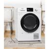 imageBLACKDECKER 80 Cu Ft Electric Front Load Dryer with Steam Clothes Dryer with LED Display 12 Cycle Selections ENERGY STAR 240V Machine Requires Professional Installation BFLD80ME White44 Cu Ft