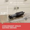 imageBLACKDECKER 9 inch Electric Carving Knife Comfort Grip Handle ampamp Safety Lock Button Stainless Steel Blades and Dishwasher Safe Parts Corded WhiteBlack