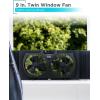 imageBLACKDECKER 9Inch Frameless Box Fan Freestanding Desk Fan with 3Speed Settings Portable Fan for Home Office or Garage BFB09W WhiteBlack