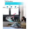 imageBLACKDECKER 9Inch Frameless Box Fan Freestanding Desk Fan with 3Speed Settings Portable Fan for Home Office or Garage BFB09W WhiteBlack