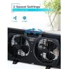 imageBLACKDECKER 9Inch Frameless Box Fan Freestanding Desk Fan with 3Speed Settings Portable Fan for Home Office or Garage BFB09W WhiteBlack
