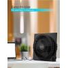 imageBLACKDECKER 9Inch Frameless Box Fan Freestanding Desk Fan with 3Speed Settings Portable Fan for Home Office or Garage BFB09W WhiteBlack
