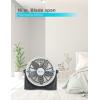 imageBLACKDECKER 9Inch Frameless Box Fan Freestanding Desk Fan with 3Speed Settings Portable Fan for Home Office or Garage BFB09W WhiteBlackWhite