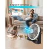 imageBLACKDECKER 9Inch Frameless Box Fan Freestanding Desk Fan with 3Speed Settings Portable Fan for Home Office or Garage BFB09W WhiteBlackWhite