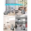 imageBLACKDECKER 9Inch Frameless Box Fan Freestanding Desk Fan with 3Speed Settings Portable Fan for Home Office or Garage BFB09W WhiteBlackWhite