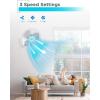 imageBLACKDECKER 9Inch Frameless Box Fan Freestanding Desk Fan with 3Speed Settings Portable Fan for Home Office or Garage BFB09W WhiteWhite