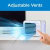imageBLACKDECKER 9Inch Frameless Box Fan Freestanding Desk Fan with 3Speed Settings Portable Fan for Home Office or Garage BFB09W WhiteWhite