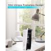 imageBLACKDECKER 9Inch Frameless Box Fan Freestanding Desk Fan with 3Speed Settings Portable Fan for Home Office or Garage BFB09W WhiteWhite