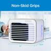 imageBLACKDECKER 9Inch Frameless Box Fan Freestanding Desk Fan with 3Speed Settings Portable Fan for Home Office or Garage BFB09W WhiteWhite