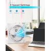 imageBLACKDECKER 9Inch Frameless Box Fan Freestanding Desk Fan with 3Speed Settings Portable Fan for Home Office or Garage BFB09W WhiteWhite