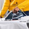 imageBLACKDECKER Allure Professional Steam Iron Blue D3030BlueGold