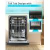 imageBLACKDECKER BCD6W 6 Place Setting ENERGY STAR Portable Compact Countertop DishwasherBlack