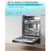 imageBLACKDECKER BCD6W 6 Place Setting ENERGY STAR Portable Compact Countertop DishwasherBlack