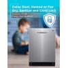 imageBLACKDECKER BCD6W 6 Place Setting ENERGY STAR Portable Compact Countertop DishwasherStainless Steel
