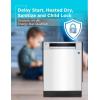 imageBLACKDECKER BCD6W 6 Place Setting ENERGY STAR Portable Compact Countertop DishwasherStainless Steel
