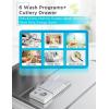 imageBLACKDECKER BCD6W 6 Place Setting ENERGY STAR Portable Compact Countertop DishwasherStainless Steel