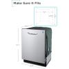 imageBLACKDECKER BCD6W 6 Place Setting ENERGY STAR Portable Compact Countertop DishwasherStainless Steel