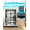 imageBLACKDECKER BCD6W 6 Place Setting ENERGY STAR Portable Compact Countertop DishwasherStainless Steel