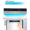 imageBLACKDECKER BCD6W 6 Place Setting ENERGY STAR Portable Compact Countertop DishwasherStainless Steel