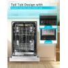 imageBLACKDECKER BCD6W 6 Place Setting ENERGY STAR Portable Compact Countertop DishwasherStainless Steel