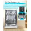 imageBLACKDECKER BCD6W 6 Place Setting ENERGY STAR Portable Compact Countertop DishwasherStainless Steel