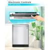 imageBLACKDECKER BCD6W 6 Place Setting ENERGY STAR Portable Compact Countertop DishwasherStainless Steel